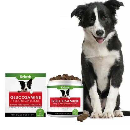 200g Premium Dog Joint Support Chews Fast-Acting Mobility Aid For Senior & Active Dogs Reduce Stiffness Improve Comfort