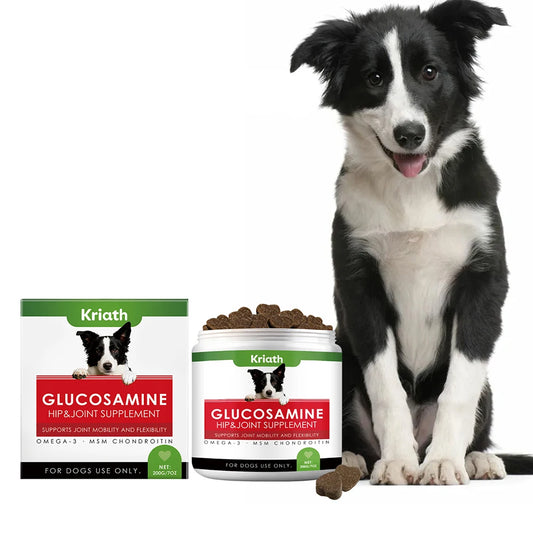 200g Premium Dog Joint Support Chews Fast-Acting Mobility Aid For Senior & Active Dogs Reduce Stiffness Improve Comfort