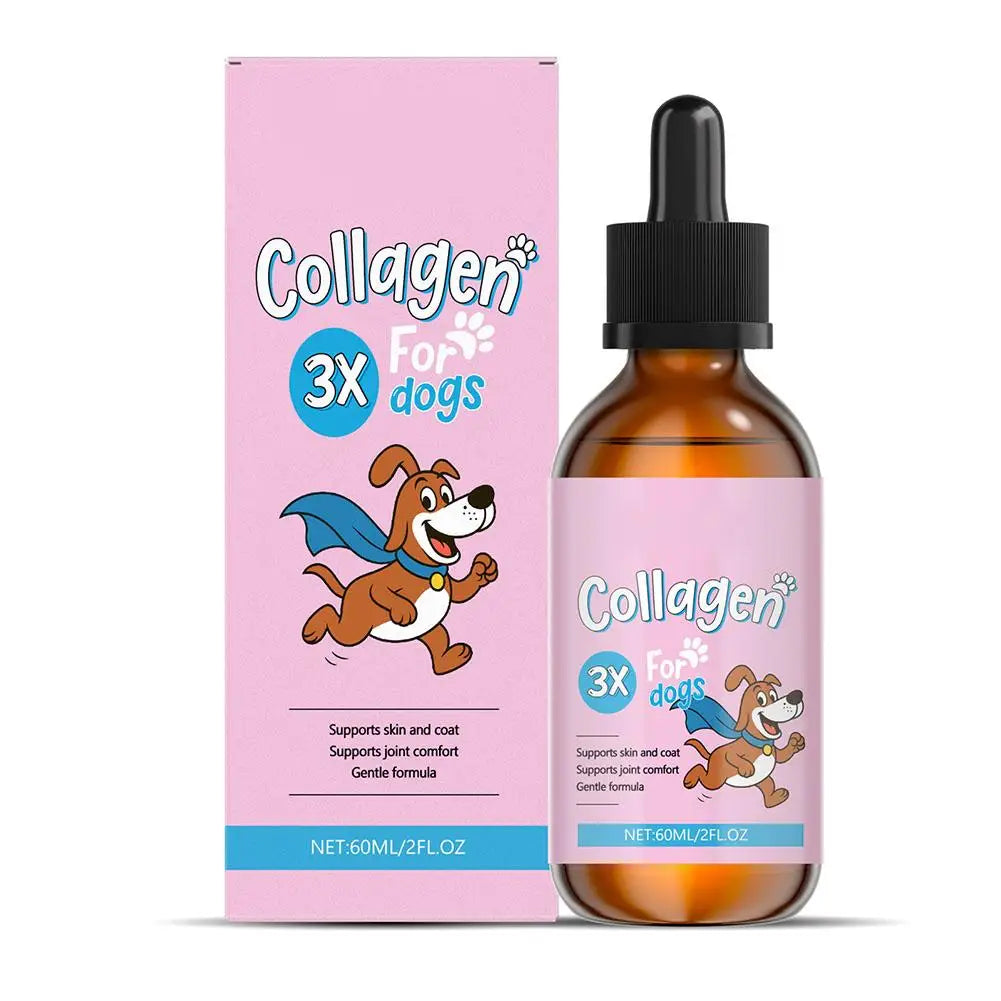 60ML Dog Pet Drops Yeast Gentle Care Supplement To Maintain Healthy Coat and Skin for Dogs Herbal Drops PET CARE