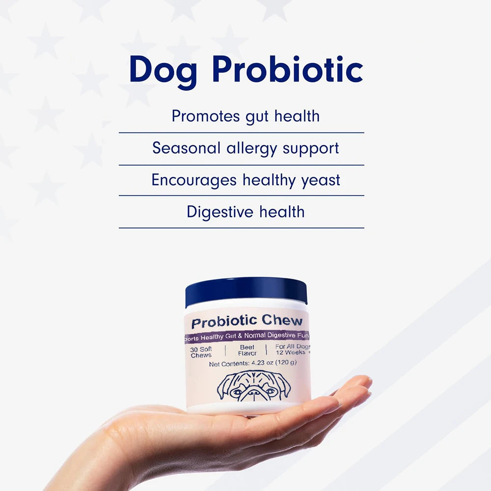 Probiotic Soft Chews for Dogs
