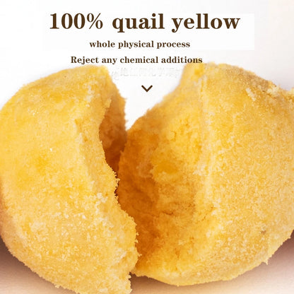 Pet Freeze-dried Quail Egg Yolk Cat Dog Hair Supplemented Lecithin Lysine Quail Egg Yolk Whole