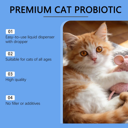 Kriath Probiotic Drops for Cats — 30 ml