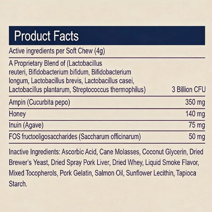 Probiotic Soft Chews for Dogs