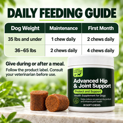 Hip & Joint Soft Chews for Dogs