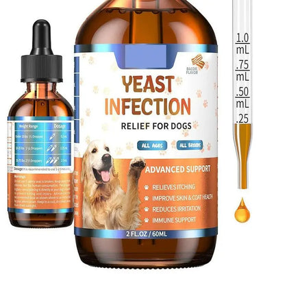 1/2PCS Dog Pet Drops Gentle Care Supplement To Maintain Healthy Coat and Skin Dog Collagen Drops Gentle Formula for Coat & Skin