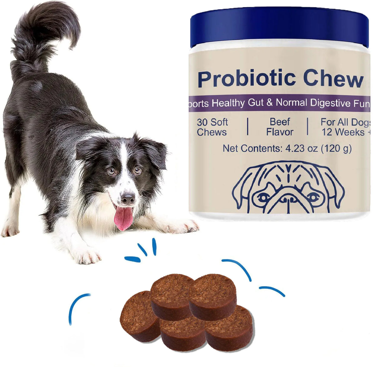 Probiotic Soft Chews for Dogs