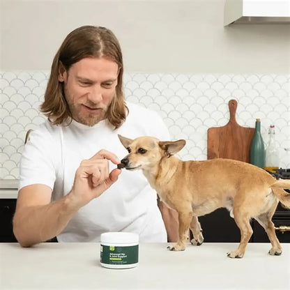 Advanced Dog Hip and Joint Supplement for Small & Medium Breeds Dog - Glucosamine Chondroitin, Omega 3 MSM Green Lipped Mussel